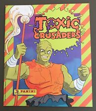 1991 Panini Toxic Crusaders Empty Album  picture