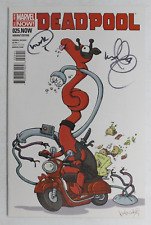 Deadpool #25.NOW Katie Cook Animal Variant SIGNED VF Marvel Comics 2014 No COA picture