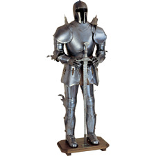 X-Mas Medieval Wearable Knight Crusader Full Suit Of Armour Collectibles LO67 picture
