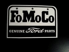 VINTAGE  FORD  PARTS  Fo Mo Co  Genuine  FORD  Parts  Advertising  Sticker picture