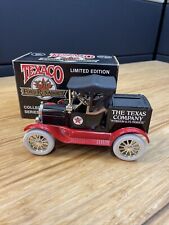 Vintage 1988 Ertl Texaco 1918 Ford Runabout Coin Bank Complete Stock #9740VO KG picture