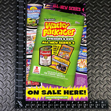 WACKY PACKAGES ANS4 2006 ALL-NEW SERIES 4 BOX TOPPER WINDOW POSTER AD PROMO picture