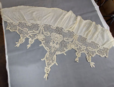 Beautiful Vintage Motif Hand Made Point Lace 176cm/110cm(69x43 in) #2125 picture