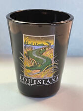 Vintage Louisiana Shot Glass- Alligator- U.G.N. 1987 picture