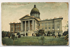 Old State Capitol, Salem, Oregon Vintage Postcard PM 1907 picture