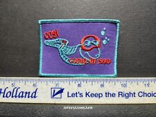 Vintage Girl Scout Patch New Cosi Camp In 1990 picture