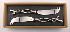 Rare Michael Aram WISTERIA Hand Made Cheese Knives Set of 2 New in Box,FJT picture