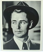 Vintage 8x10 B&W Photograph of 1940-50s Actor Alan Ladd 