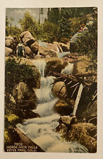 Vintage Postcard Horseshoe Falls, Estes Park, Colorado picture