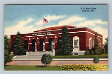 Auburn AL, US. Post Office Building,  c1950 Vintage Postcard picture