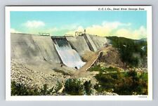 MI-Michigan, CCI Co, Dead River Storage Dam, Vintage Postcard picture