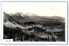c1950's Alta Lakes Mountain Range View Colorado CO RPPC Photo Unposted Postcard picture
