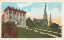 c1920 Masonic Temple Episcopal Presbyterian Church  Cumberland  MD P424 picture