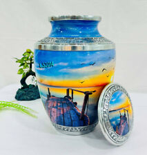 Dock of The Bay Cremation Urns for Human Ashes Adult for Funeral, Burial, picture