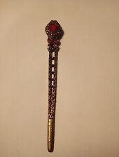 BEAUTIFUL RED STONE LETTER OPENER GREAT FOR ANY COLLECTION picture