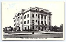 Postcard Dodge County Court House Fremont Nebraska (CREASING) picture