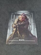 Star Wars Topps Masterwork 2020 Base Card -  Kuiil - 3 picture