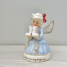 Vtg Napco Friday’s Child Loving & Giving Birthday Girl Angel Christmas Figurine picture