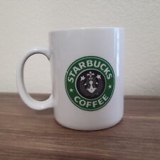 Vintage 80s Starbucks Cordon Bleu Coffee Mug Full Mermaid Split Tail Logo BIA picture