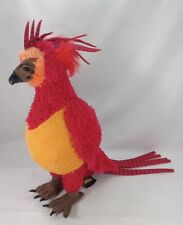 Noble Collection Harry Potter FAWKES Phoenix 15” Plush Dumbledore's Pet Red Bird picture