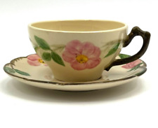 Vintage 1950s— Franciscan Desert Rose China USA Tea Cup And Saucer picture