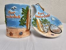 Ceramic Fort Lauderdale Souvenir Spoon & Mug Set picture