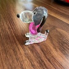 Vintage 1960s Clear Snoopy Dog Figurine picture