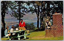 The Dalles Oregon 1960s Postcard Sorosis Park on Columbia River picture