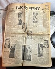 Vintage Newspaper. Cappers Weekly. Topeka, KS Aug 1948. Antique Advertisements picture