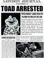 1949 Walt Disney The Adventures Of Ichabod & Mr. Toad Toad Arrested 🐸🚨🐸 picture