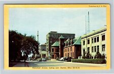 Dayton, OH-Ohio, Monument Avenue Vintage Souvenir Postcard picture