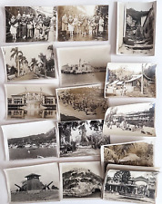 SS Reliance 1937 Around the World Cruise Photo Lot Black and White picture