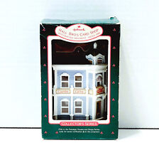 Hallmark 1988 Hall Bro's Card Shop Ornament - Nostalgic Houses & Shops Series #5 picture