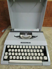 Royal Signet Manual Typewriter with Cover 1970's Light Green picture