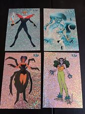 Sailor Moon Prismatic Trading Cards Lot Of 4 1998 Dart Prism 5 x 3.5