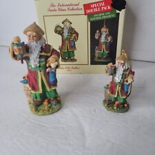 Nice Old Father China International Santa Claus Collection Figurine Ornament 96 picture