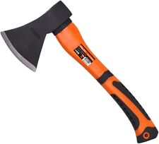 Wood Axe - Heavy Duty Small Camp Hatchet with Sheath - for Splitting Wood, Ki... picture