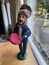 RARE.  Pre Owned Byers Choice male HAT PEDDLER Caroler picture