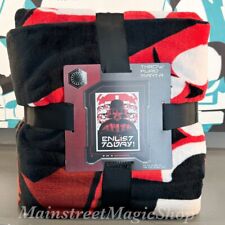 Disney Parks Star Wars First Order Enlist Today Throw Blanket 70x54 In NWT picture