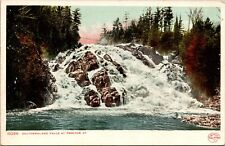 Proctor Vermont Southernland Falls Vintage Postcard Waterfall Scene picture