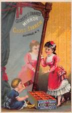 Gilbert S. Graves' Mirror Gloss Starch, 1882 Trade Card, Size: 106 mm x 67 mm picture