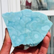 261g Natural High-quality Larimar polished Crystal  Slice Mineral Healing picture