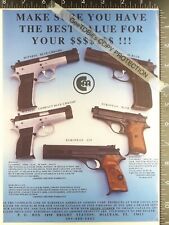 1991 ADVERTISEMENT ADVERTISING  for EAA Witness Compact European 22T pistol gun  picture