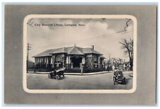Cary Memorial Library Exterior Scene Lexington Massachusetts MA Vintage Postcard picture