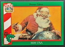 1928 Version of Santa Claus Christmas 1992 ProSet Card #55 (NM) picture