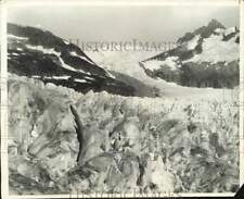1928 Press Photo Crevassed Ice of the Mendenhall Glacier, Alaska - afa51477 picture