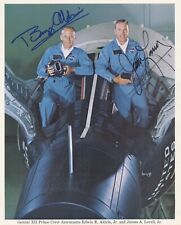 EDWIN BUZZ ALDRIN & JAMES LOVELL Autographed Signed Gemini Crew NASA Photograph picture