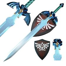 Legend of Zelda Master Sword Full Size Metal Replica BOTW Ocarina Kingdom Tears picture