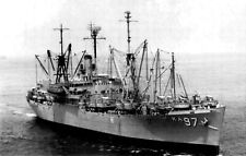Postcard USS Merrick AKA-97 Attack Cargo Ship picture