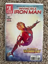 Invincible Iron Man #1 1st Cover Appearance of Riri Williams as Ironheart 2016  picture